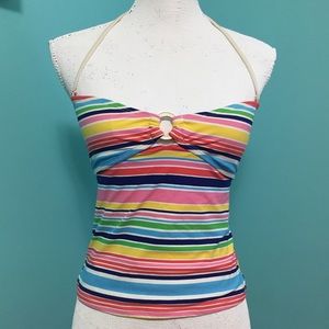 🚨Lilly Pulitzer striped tankini top